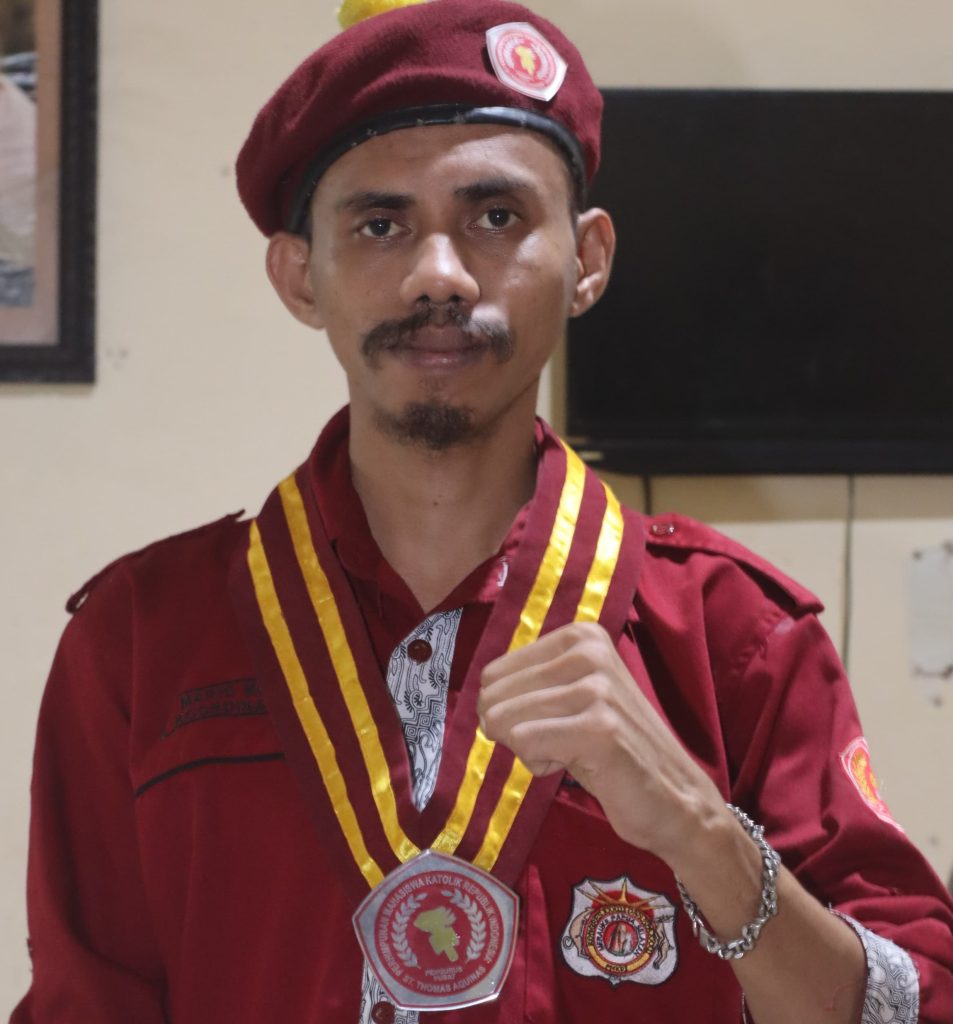 Potret Ketua Lembaga Ekologi dan Masyarakat Adat PP PMKRI, Mario Mere (Ist).