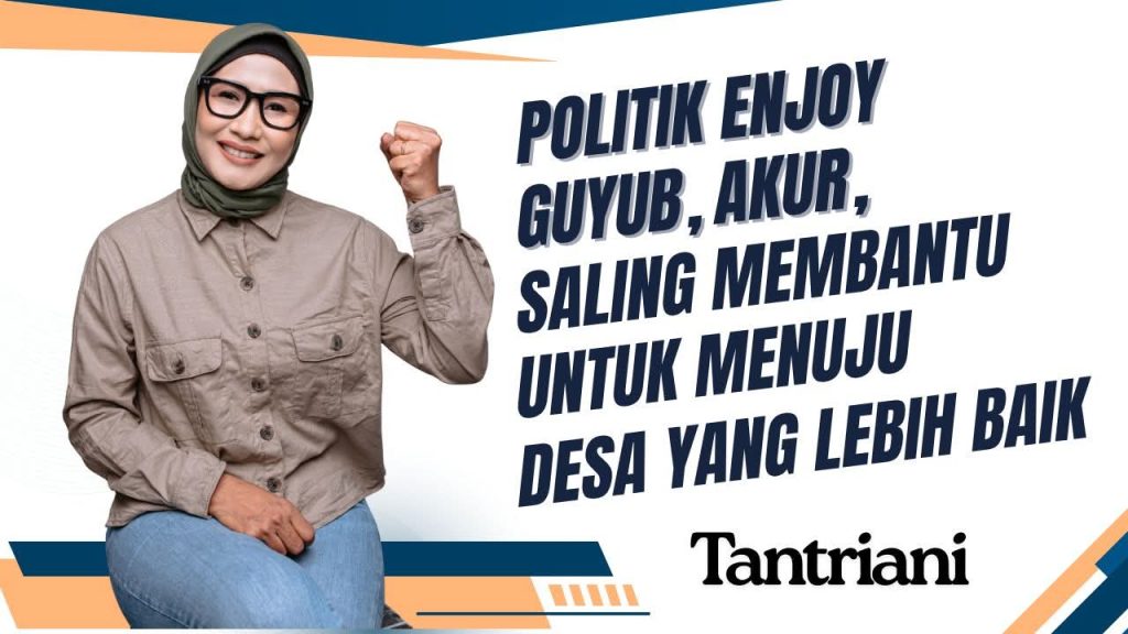 Potret Bakal calon Kuwu Tantriani desa Sukajati kecamatan Haurgeulis mempunyai slogan "SEHATI" (Ist).