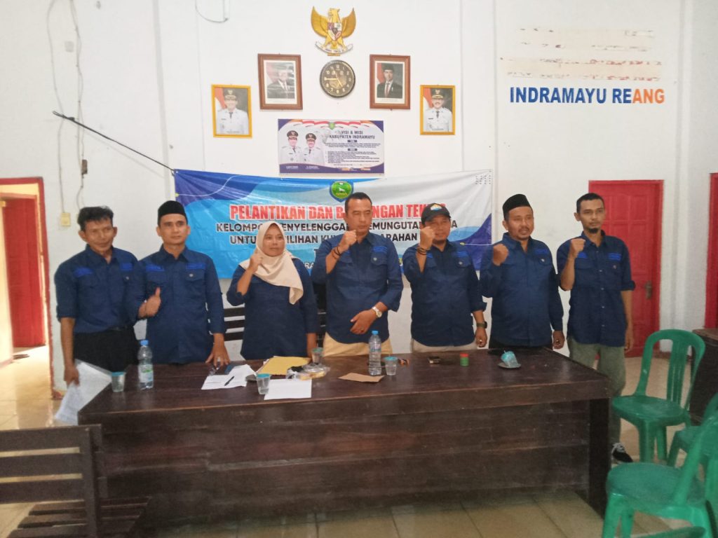 Potret Panpel Kuwu desa Arahan Kidul gelar Bimtek untuk 63 anggota KPPS (Ist).