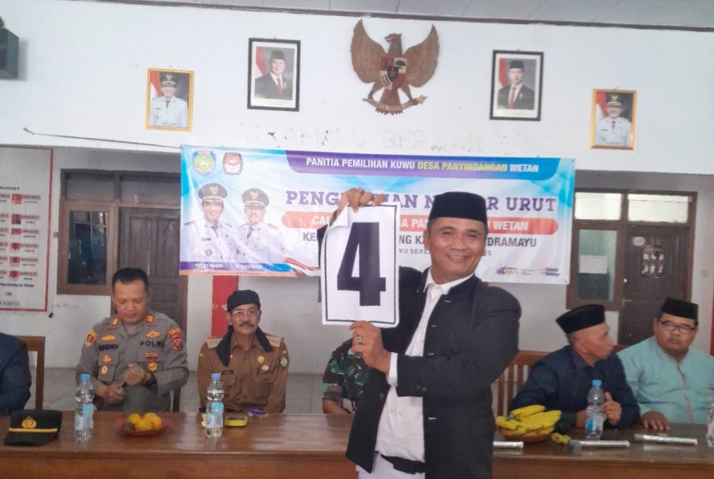 Potret Surawijaya Calon Kuwu desa Panyindangan Wetan nomor urut 4, 25/11/2025 (Ist).
