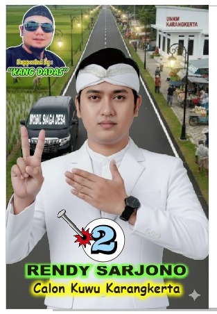 Potret Calon Kuwu Rendi Sarjono desa Karang Kerta (Ist).