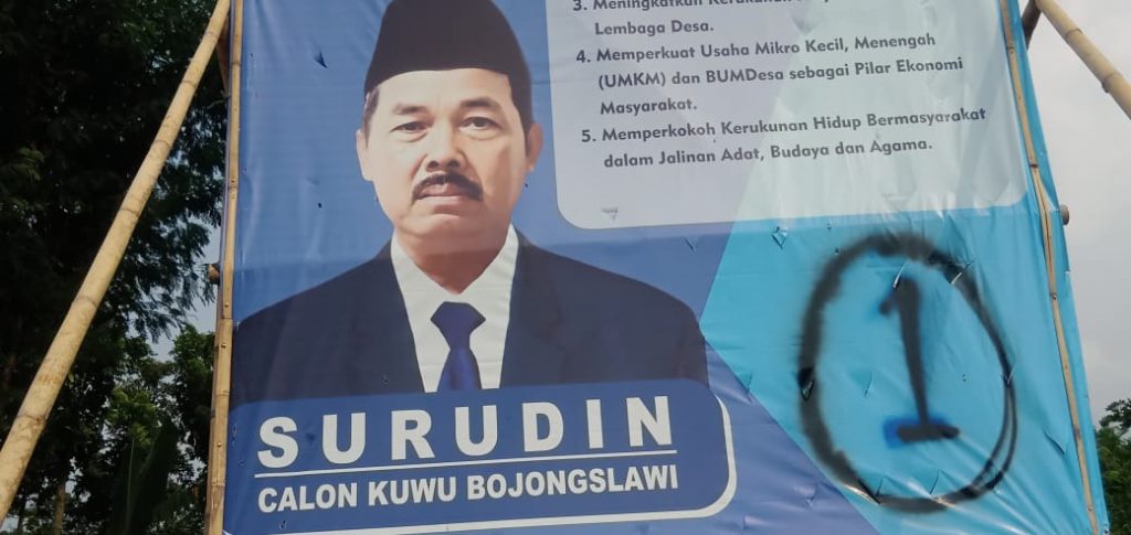 Potret Calon Kuwu nomor 1 Surudin desa Bojongslawi kecamatan Lohbener (Ist).