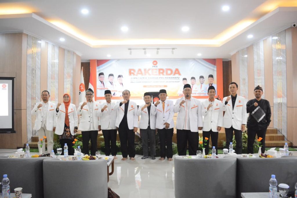 Potret acara Rakerda DPD PKS Indramayu di aula kantor PKS Indramayu jalan Ismail Sindang (Ist).