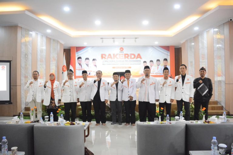 Potret acara Rakerda DPD PKS Indramayu di aula kantor PKS Indramayu jalan Ismail Sindang (Ist).