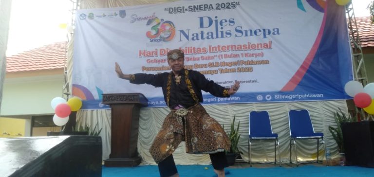 Potret pertunjukan kreatifitas dalam perayaan Dies Natalis ke-39 Sekolah Nasional Pendidikan Anak (SNEPA) bertajuk "Digi-SNEPA 2025" (Ist).